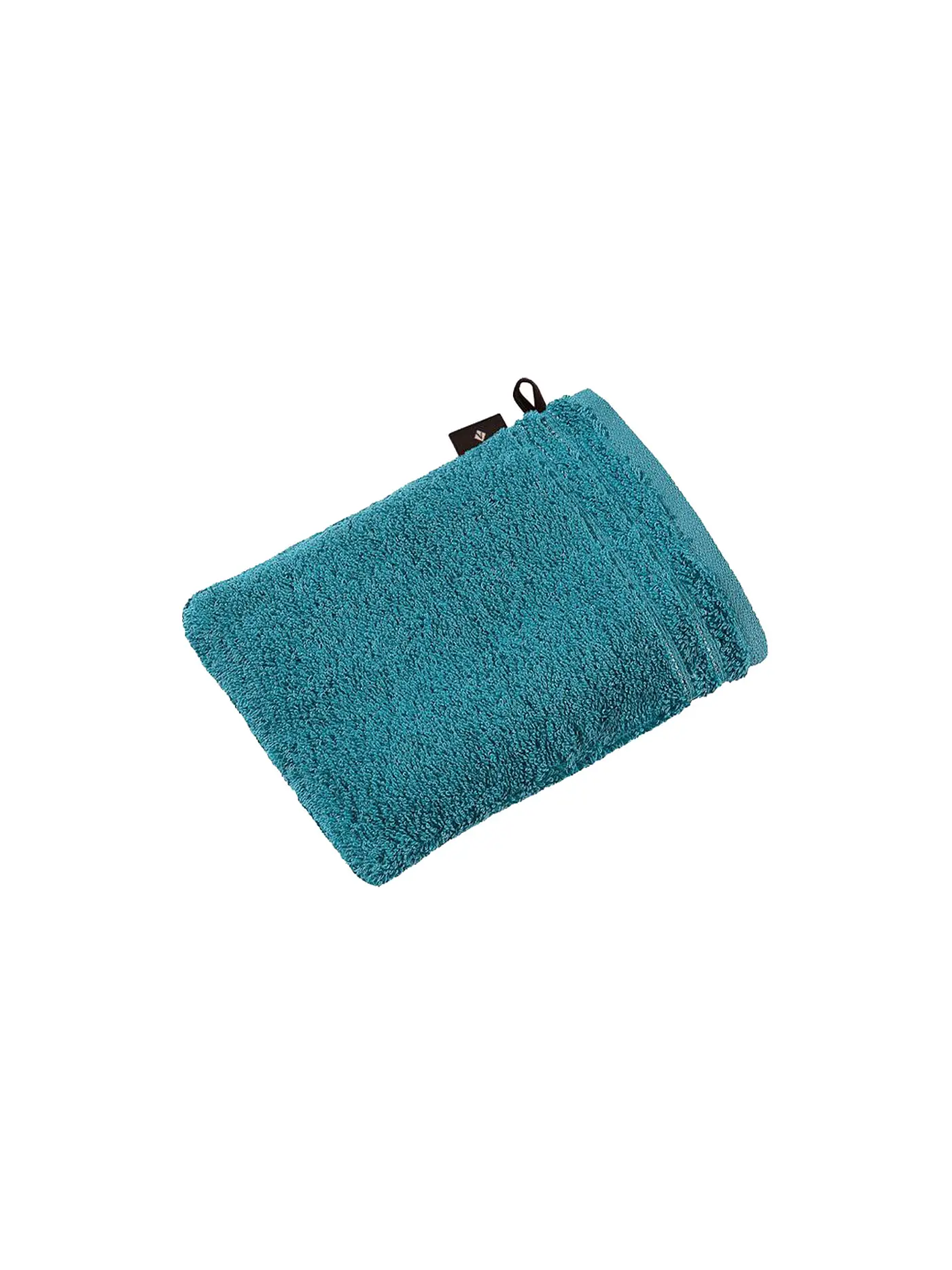 VOSSEN | Waschhandschuh Calypso Feeling 22x16cm (Ivory) | türkis